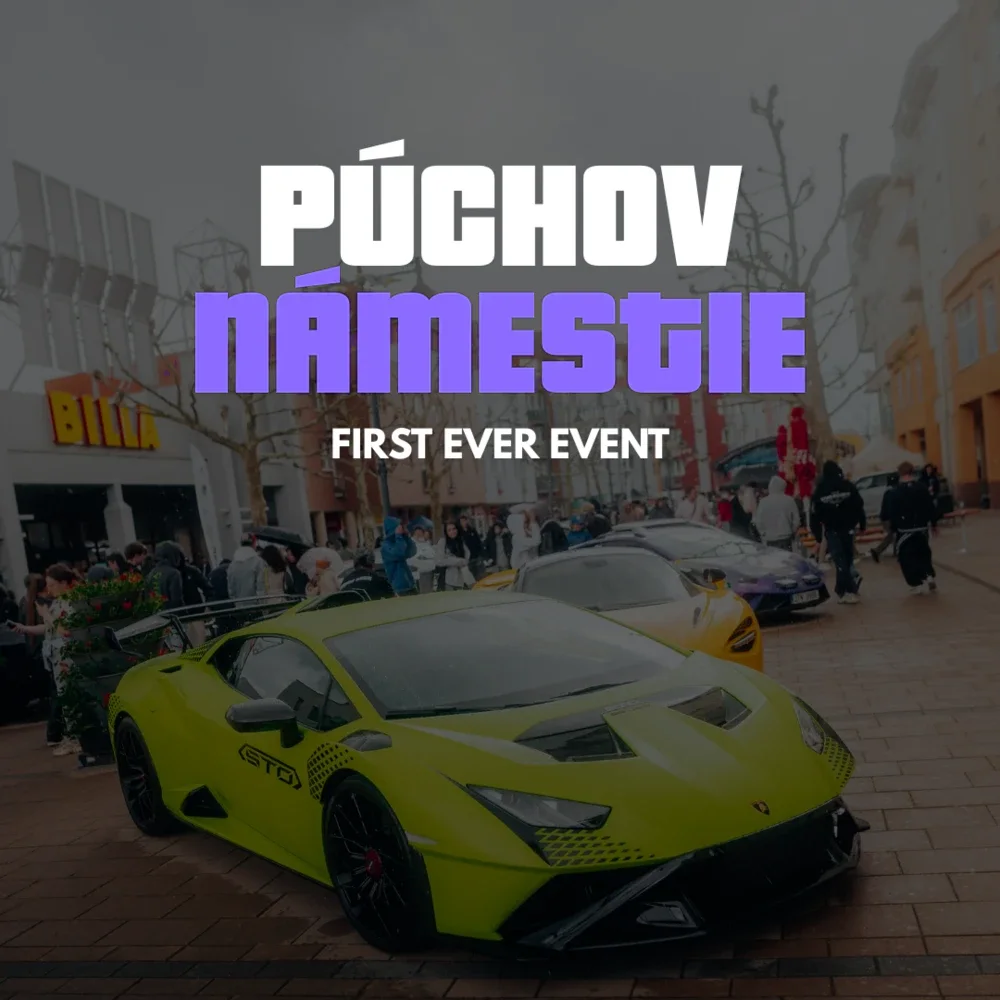 Púchov, námestie: first ever event